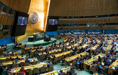 Un General Assembly Convenes Special Session On Israel S Aggression On Gaza