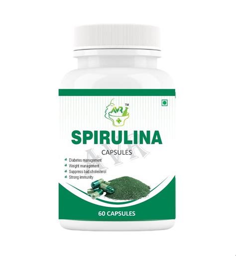 AVR Spirulina Capsule At Rs 160 Bottle In Jaipur ID 20758952973