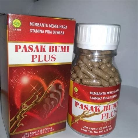 Jual Kapsul Pasak Bumi Plus Untuk Stamina Toga Nusantara 50 Kapsul TN57