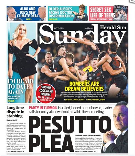 𝙵𝚛𝚘𝚗𝚝 𝙿𝚊𝚐𝚎𝚜 𝚃𝚘𝚍𝚊𝚢 📰 On Twitter My No 01 Viewed Aussie Frontpage