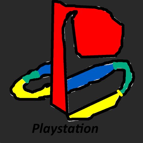 Playstation Logo Drawing by cartoonfan22 on DeviantArt