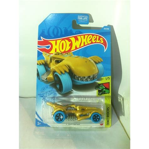 Jual Hot Wheels 2021 Dino Riders Mini Collection 1 T Rextroyer Metallic Gold By MATTEL