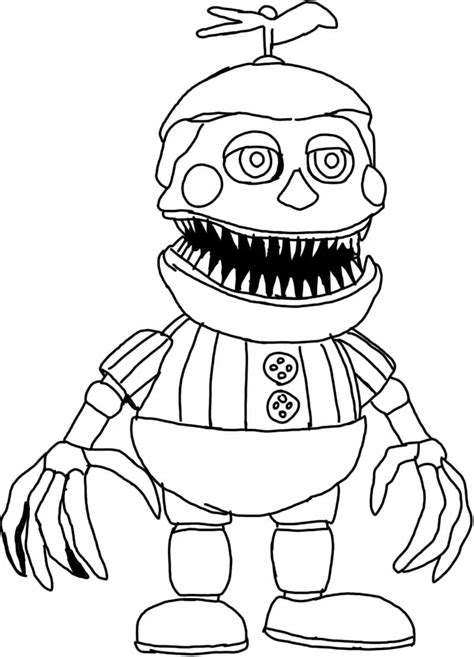 Fnaf Chica Coloring Page Free Printable Coloring Pages Sexiz Pix Porn