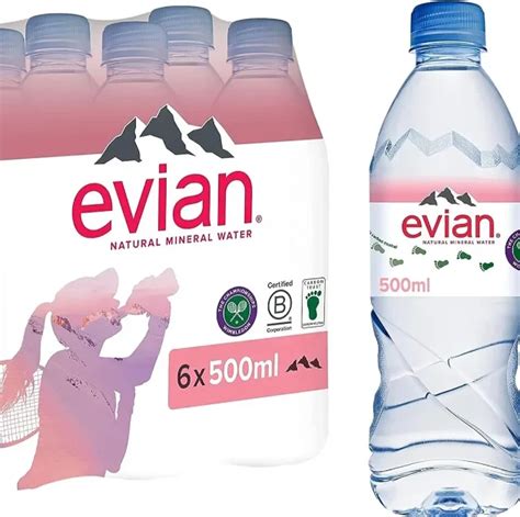 Premium Grade Evian Still Natural Mineral Water 15l Pack Of 6 Buy Evian Waterevian Natural