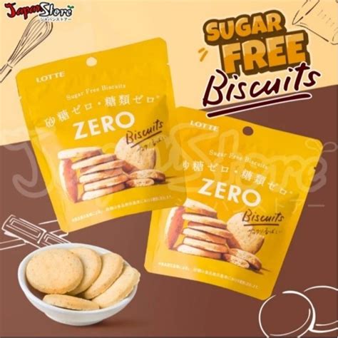 Jual Lotte Japan Zero Sugar Free Biscuit Shopee Indonesia