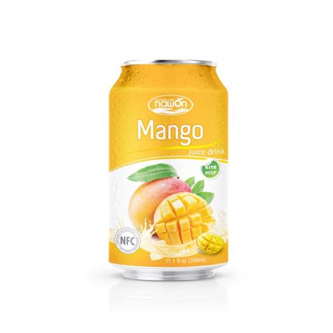 330ml Nawon Real Mango Juice Drink With Pulp Nawon Food And Beverage