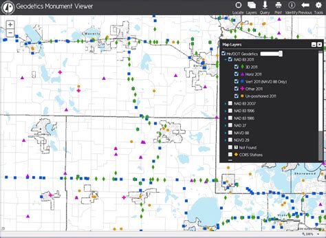 Interactive Geodetic Mapping Mndot