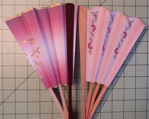 10″ Folding Fan Pattern – …out of a portrait