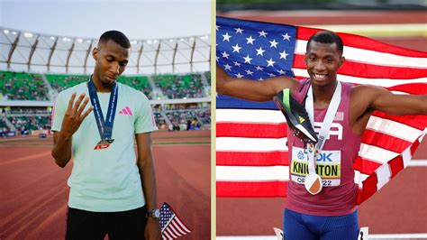 Athletics Who Is Erriyon Knighton The Us Teen Eying Usain Bolt S