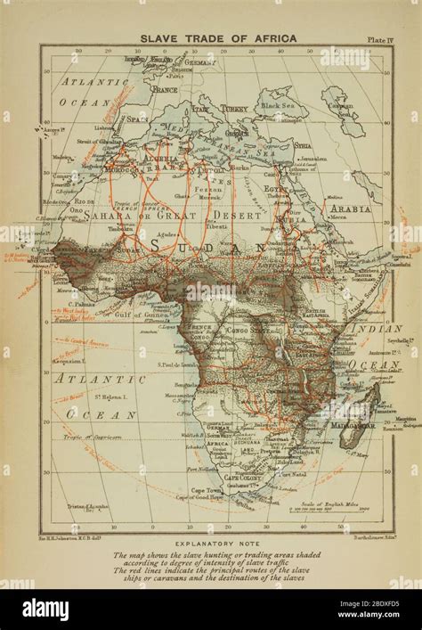 Slave Trade Map Hi Res Stock Photography And Images Alamy