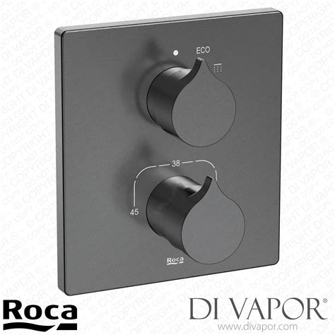 Roca Built In Thermostatic Bath Shower Mixer With Automatic Diverter