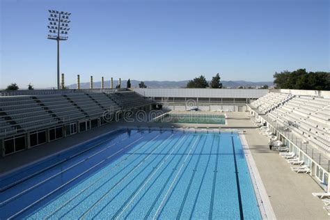 Olympic Swimming Pool stock photo. Image of sport, swimming - 4076888