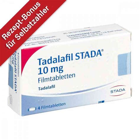 Tadalafil Stada 10 Mg Filmtabletten 4 Stk Apothekede