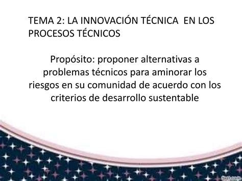 Tema La Innovaci N T Cnica En Los Procesos Productivos Ppt