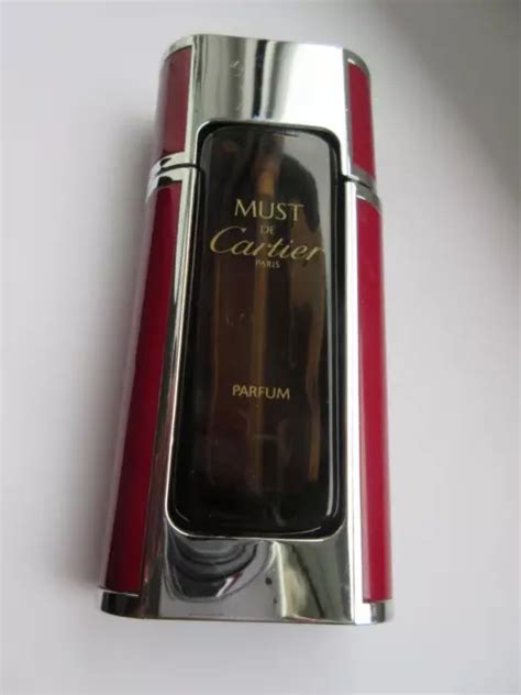 MUST DE CARTIER Paris Parfüm echter Flakon LEER 50 ml CARTIER kein