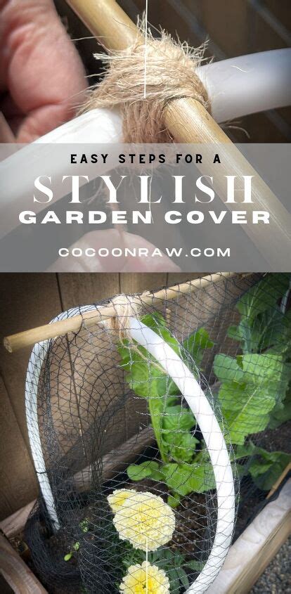 How to Protect Your Garden: 4 Easy Steps for a DIY Garden Bed Cover ...