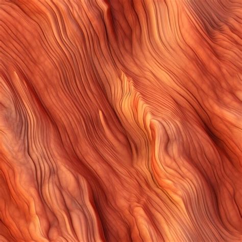 Premium AI Image A Close Up Of A Wood Grained Surface With A Red And