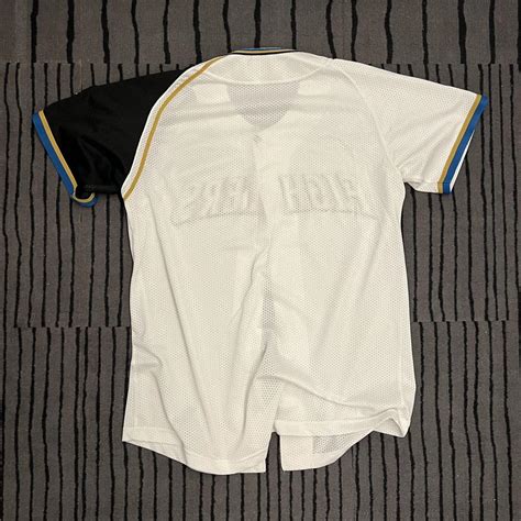 Genuine Vintage Japanese Baseball Jersey Size L Depop