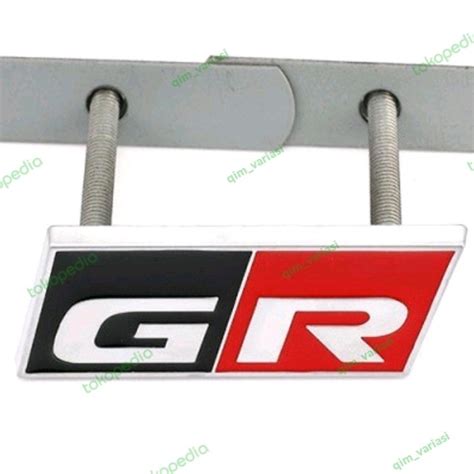 Emblem Logo Grill Grille Toyota Gr Sport Raize Fortuner Yaris Rush