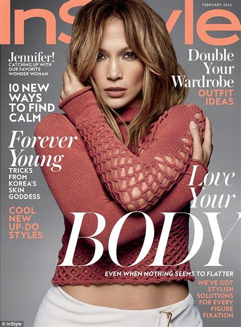 Jennifer Lopez Shows Off Her Figure For Instyle Magazine Cover Shoot