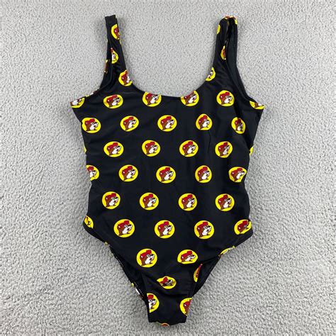 Buc Ees One Piece High Cut Swimsuit Womens Size L B… Gem