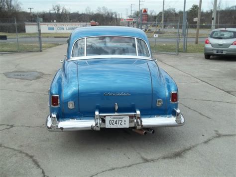 1950 Chrysler Windsor Sedan 4 Door Blue Runs Great Classic Chrysler