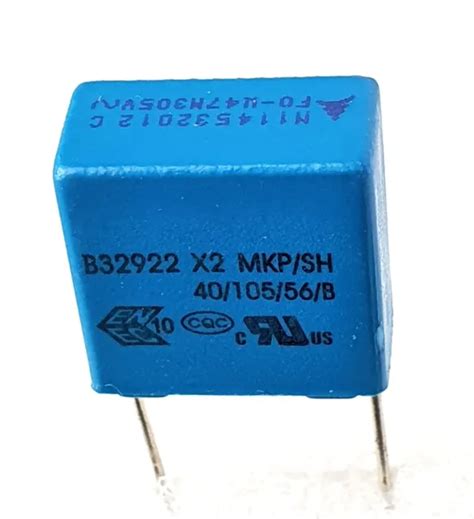 0 47UF 305V 470NF RIFA X2 MKP SH 40 105 56 Safety Capacitor Pitch 15mm