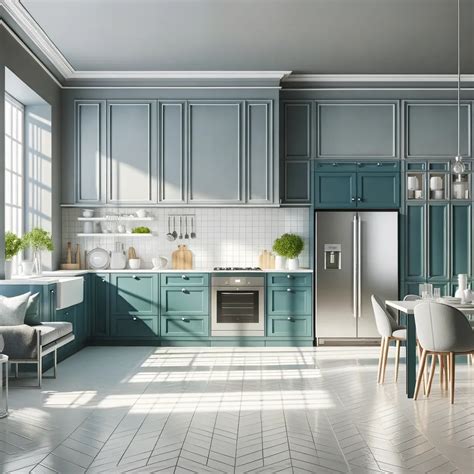 13 Cabinet Colors Ideas for Kitchens with Gray Walls