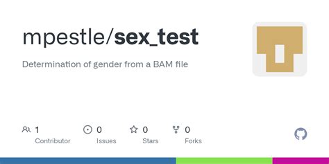 Github Mpestlesextest Determination Of Sex Of A Bam File