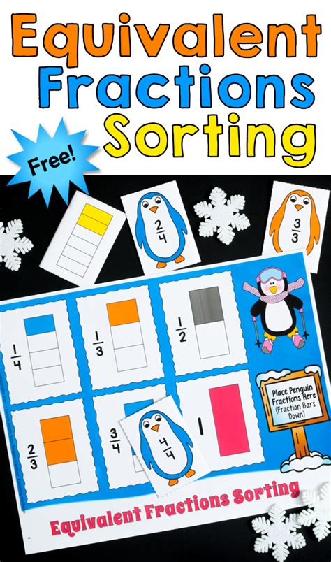 Penguin Fractions Make Fraction Concepts Fun To Learn And Easy To