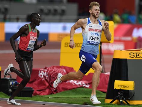 Josh Kerr of the Brooks Beasts runs fastest time in the world in the ...