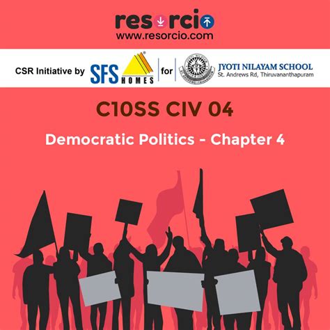 C10ss Civ 04 Social Science Democratic Politics Chapter 4