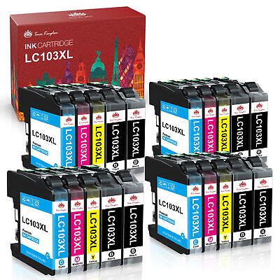 Replacement Ink For Brother LC103 LC101 XL MFC J470DW MFC J475DW MFC