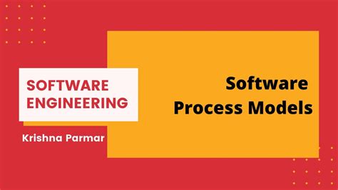 Software Process Model Software Engineering Youtube