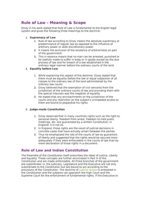 Rule Of Law Meaning Practice Materials Rule Of Law Meaning