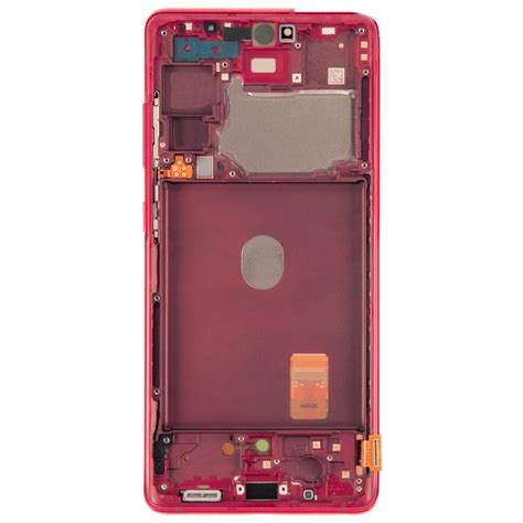 Oled Frame Assembly For Samsung Galaxy S Fe Cloud Red G