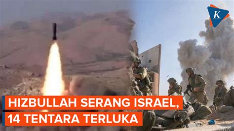 Video Hizbullah Luncurkan Rudal Dan Drone Ke Pangkalan Militer Israel