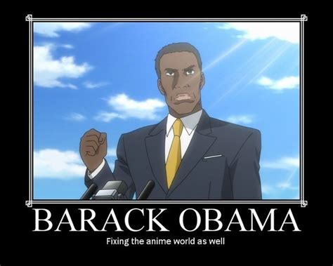 Barack Obama - Anime Photo (7324884) - Fanpop