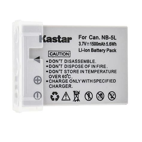 Kastar Pack Nb L Battery Replacement For Canon Nb L Nb L Nb Lh