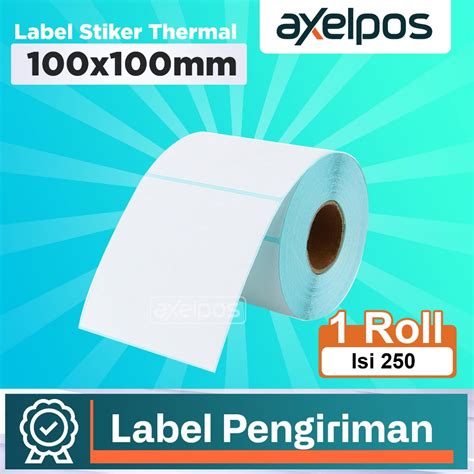 Jual Label Barcode X Mm Kertas Sticker Direct Thermal X