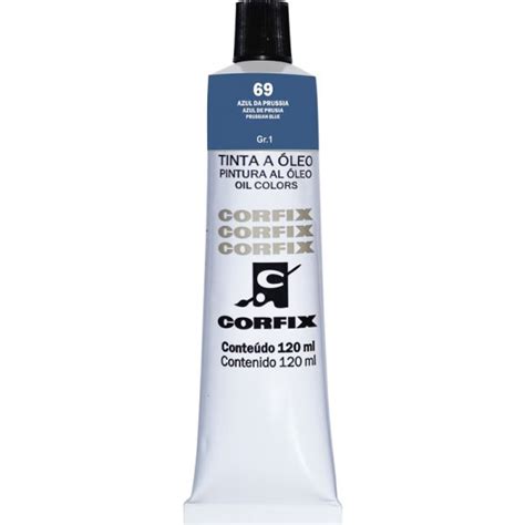 Tinta Leo Corfix Ml Azul Da Prussia Artes Gerais