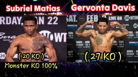 Gervonta Davis Dihadapkan Pada Pertarungan Menghadapi Subriel Matias