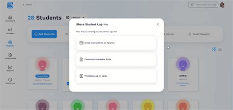 How To Share Student Login Information With Parents And Students