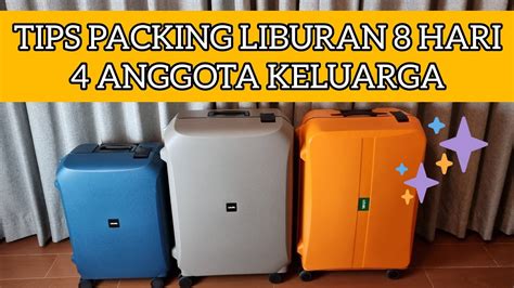 Tips Packing Koper Liburan Hari Ke Bali Anggota Keluarga Cara