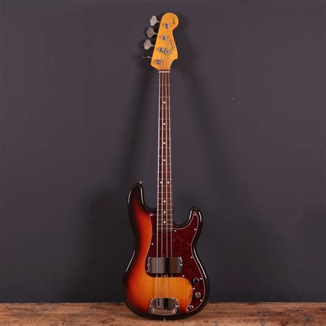 1982 Fender Squier Jv 62 Precision Bass Sunburst Vintage N Rare