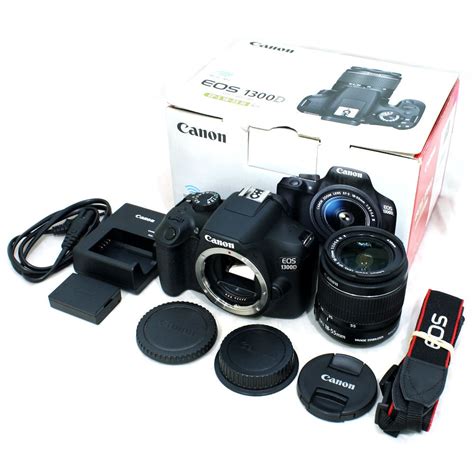 [USED] Canon EOS 1300D DSLR Camera with EF-S 18-55mm f/3.5-5.6 IS II ...