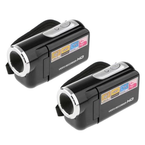 Marque Generique 2x Caméscope Portable Hd 8x Numérique Caméra Vidéo