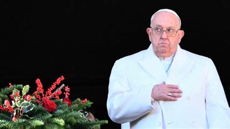 Popes Sombre Message In Christmas Under Shadow Of War The Weekly Times