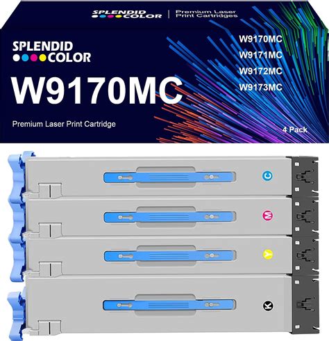 Amazon SPLENDIDCOLOR Remanufactured 1Pack Black W9170MC W9171MC