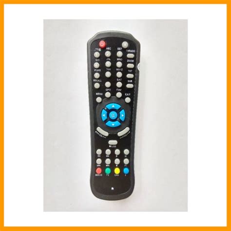 Jual REMOT REMOTE RECEIVER NEX PARABOLA MOLA TV KUNING HITAM DANGDUT